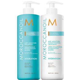 Dầu Gội Xả Moroccanoil Airy Moisture Dưỡng ẩm 500ML