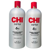 Dầu Gội Xả CHI Infra Phục Hồi Tóc Khô Xơ Và Hư Tổn 946ML